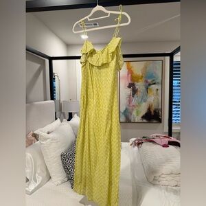 Yellow Ruffle Sundress